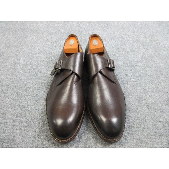 Beckett Simonon Other - Beckett Simonon Leonard Monkstrap Mens Size 11 Brown Leather Dress Shoes
